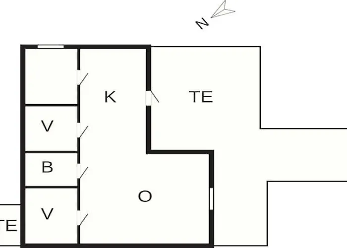 Prázdninový dům 6 Person In Nysted-by Traum